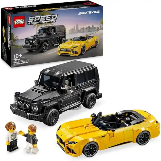 LEGO 76924 - Set Costruzioni Speed Champions Mercedes-AMG G63 & Mercedes-AMG SL63
