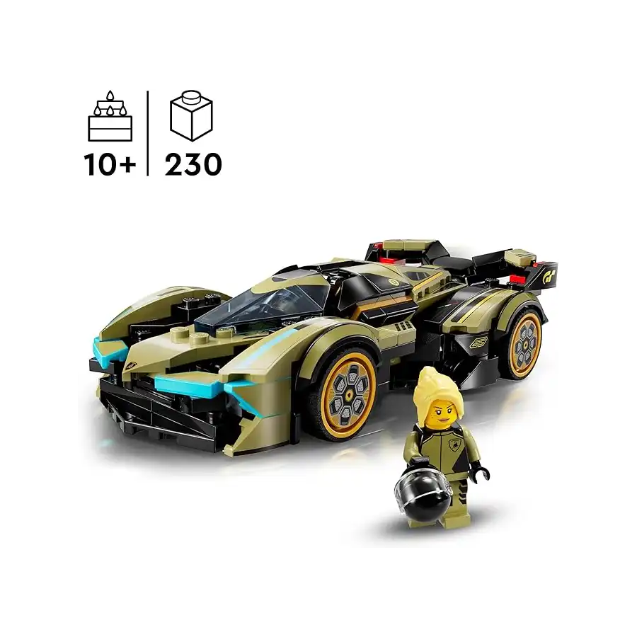 LEGO 76923 - Set Costruzioni Speed Champions Super Car Lamborghini V12 Vision GT