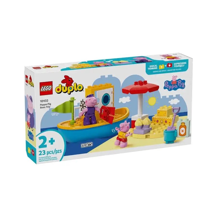 LEGO Duplo 10432 - Set Costruzioni Peppa Pig Viaggio in Barca 10432