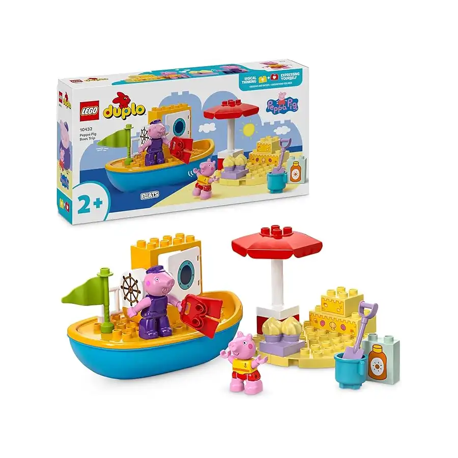 LEGO Duplo 10432 - Set Costruzioni Peppa Pig Viaggio in Barca 10432
