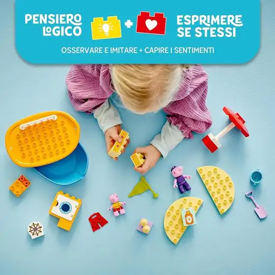 LEGO Duplo 10432 - Set Costruzioni Peppa Pig Viaggio in Barca 10432