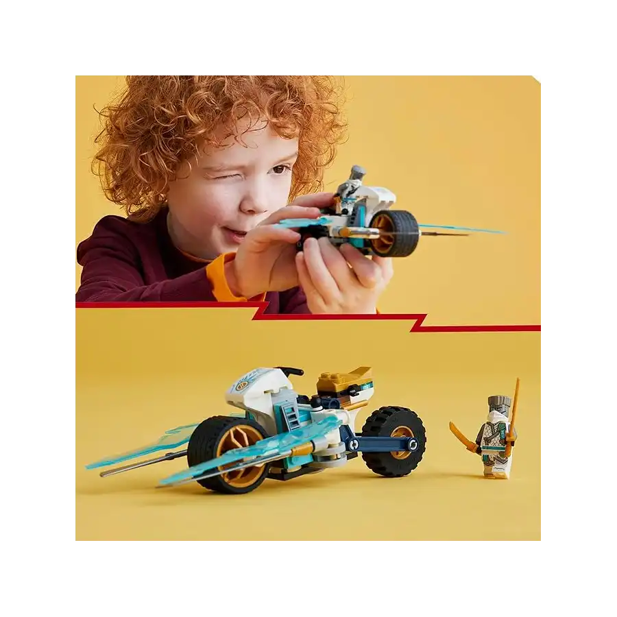 LEGO 71816 - Set Costruzioni Ninjago Moto Ghiaccio di Zane