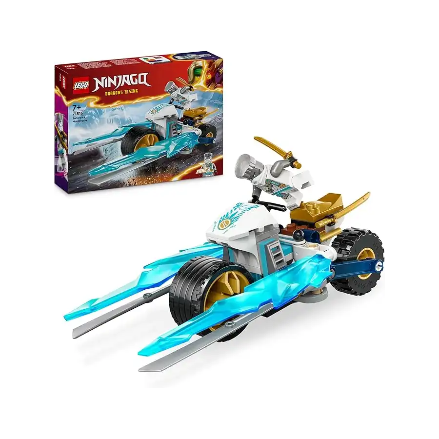 LEGO 71816 - Set Costruzioni Ninjago Moto Ghiaccio di Zane