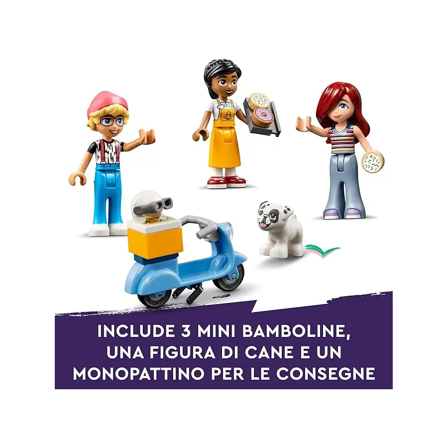 LEGO 42618 - Set Costruzioni LEGO Friends Caffè di Heartlake City