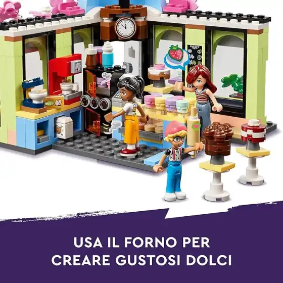 LEGO 42618 - Set Costruzioni LEGO Friends Caffè di Heartlake City
