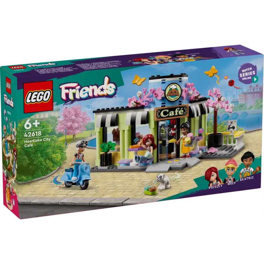 LEGO 42618 - Set Costruzioni LEGO Friends Caffè di Heartlake City