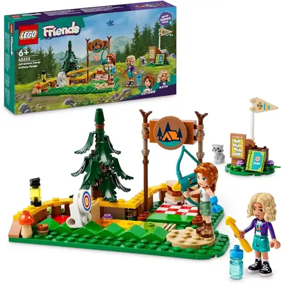 LEGO 42622 - Set Costruzioni LEGO Friends Tiro con l'Arco al Campo Avventure