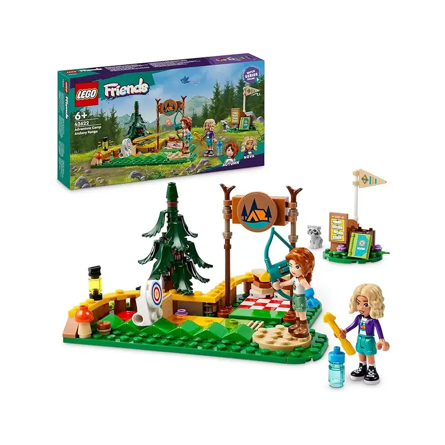 LEGO 42622 - Set Costruzioni LEGO Friends Tiro con l'Arco al Campo Avventure
