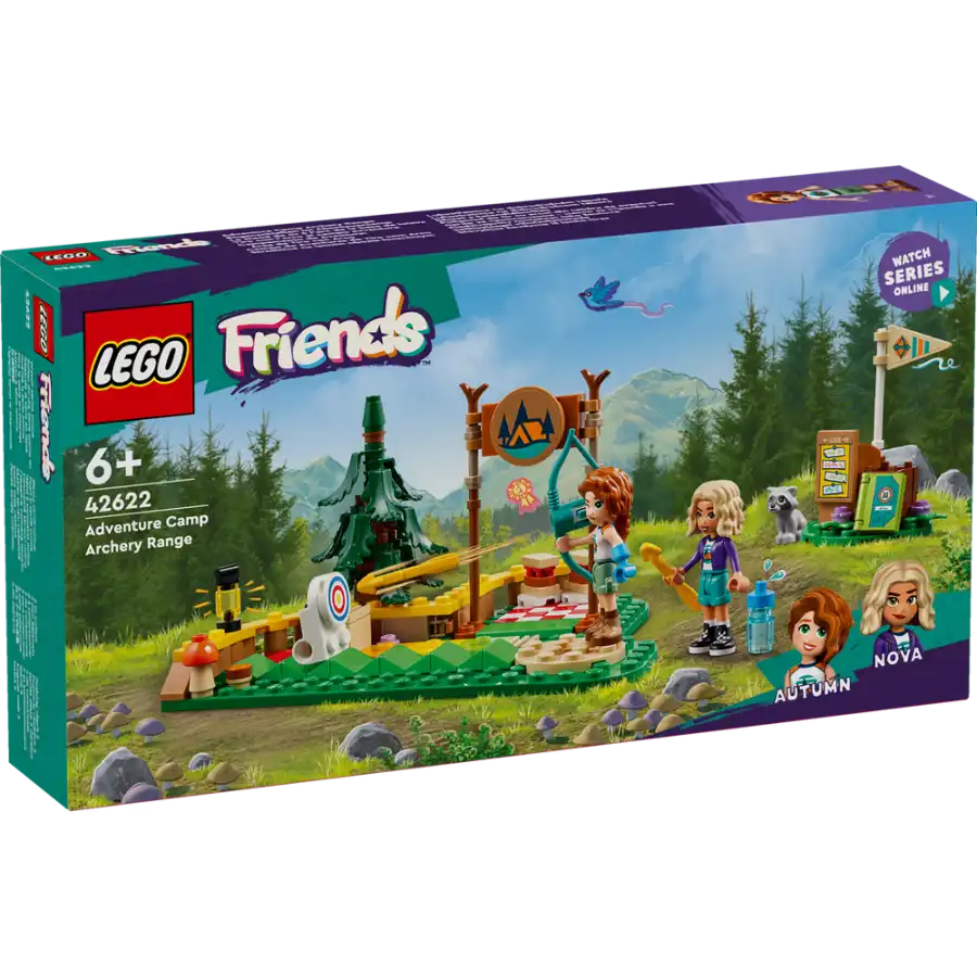 LEGO 42622 - Set Costruzioni LEGO Friends Tiro con l'Arco al Campo Avventure