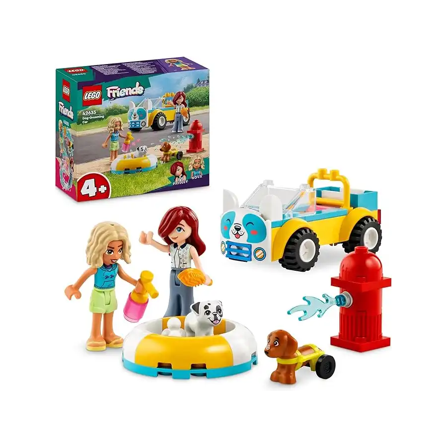 LEGO 42635 - Set Costruzioni LEGO Friends Auto per la Toelettatura dei Cani