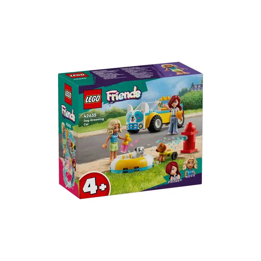 LEGO 42635 - Set Costruzioni LEGO Friends Auto per la Toelettatura dei Cani