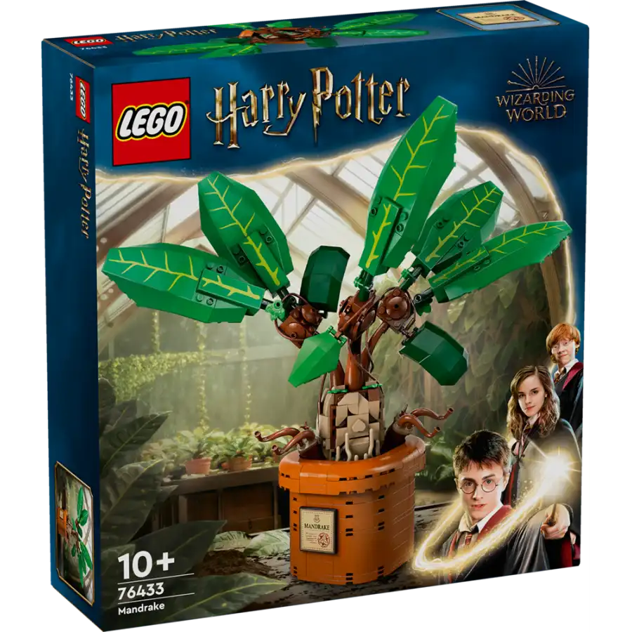 LEGO 76433 - Set Costruzioni Harry Potter Mandragola