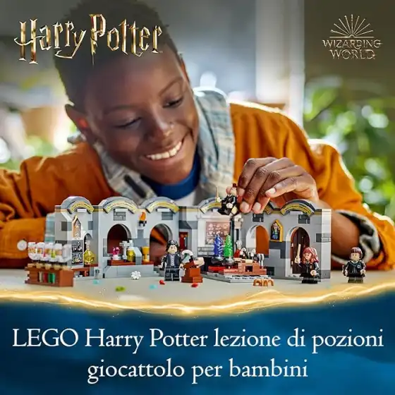 LEGO 76431 - Set Costruzioni Harry Potter Lezione di Pozioni