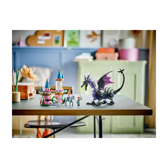 LEGO 43240 - Set Costruzioni Disney Princess Malefica Drago
