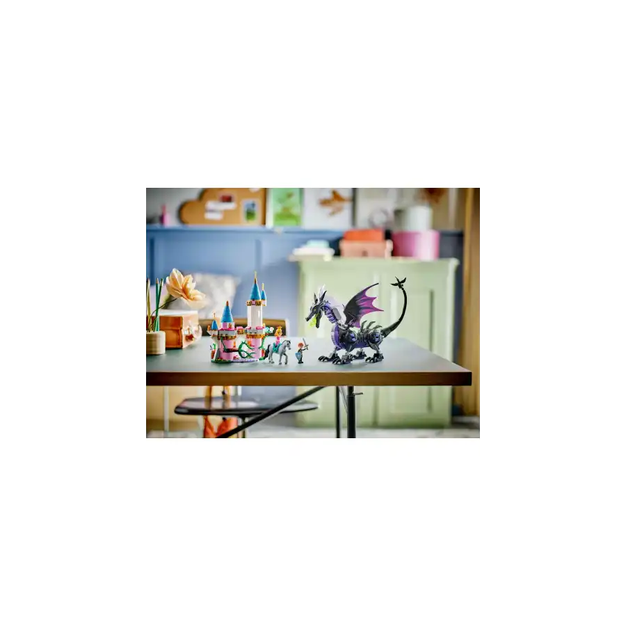 LEGO 43240 - Set Costruzioni Disney Princess Malefica Drago