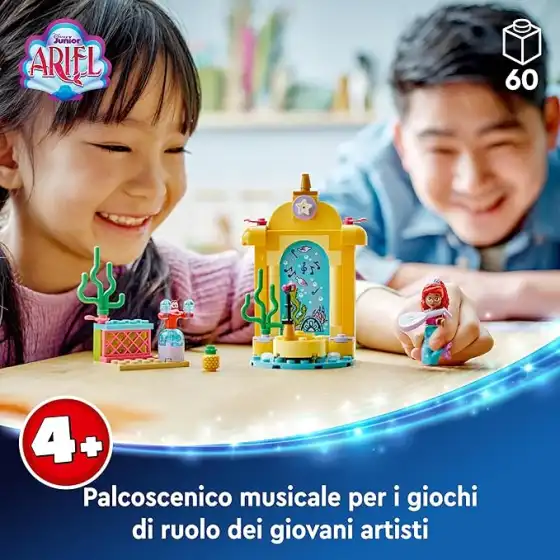 LEGO 43235 - Set Costruzioni Disney Princess Il Palcoscenico Musicale di Ariel