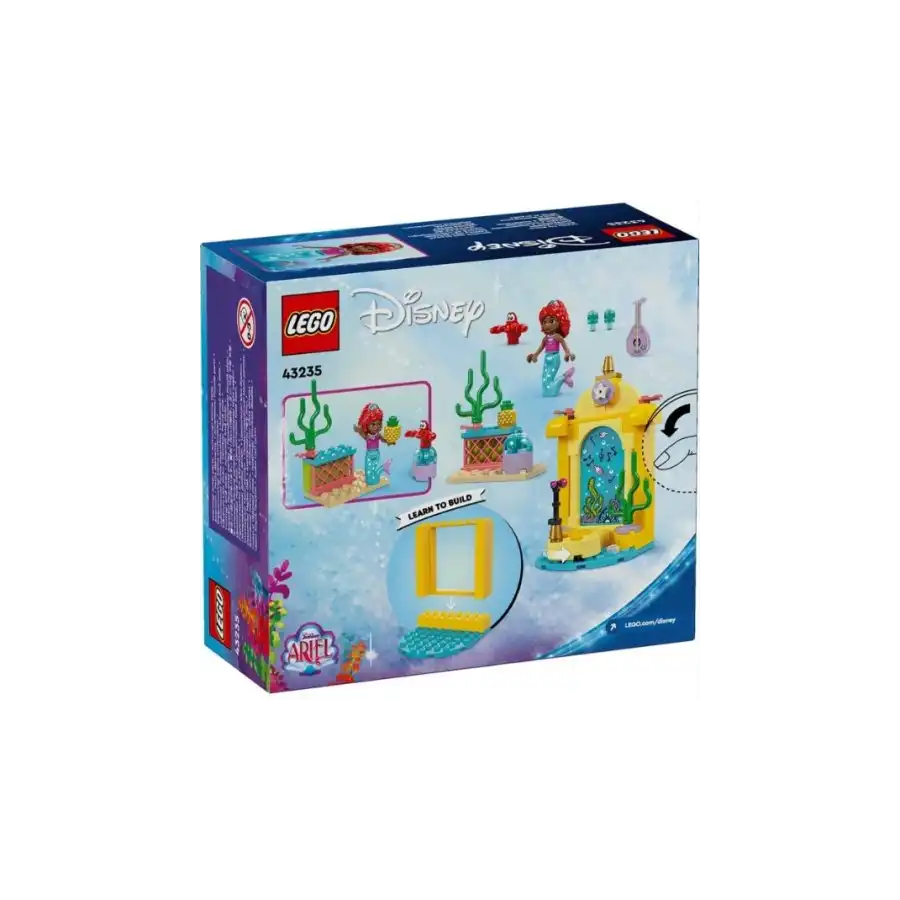 LEGO 43235 - Set Costruzioni Disney Princess Il Palcoscenico Musicale di Ariel
