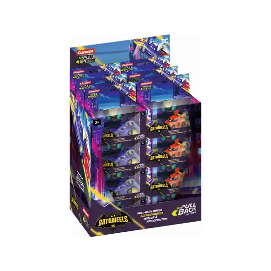 Carrera 15817075 - Batwheels Pull&Go Display Ass.