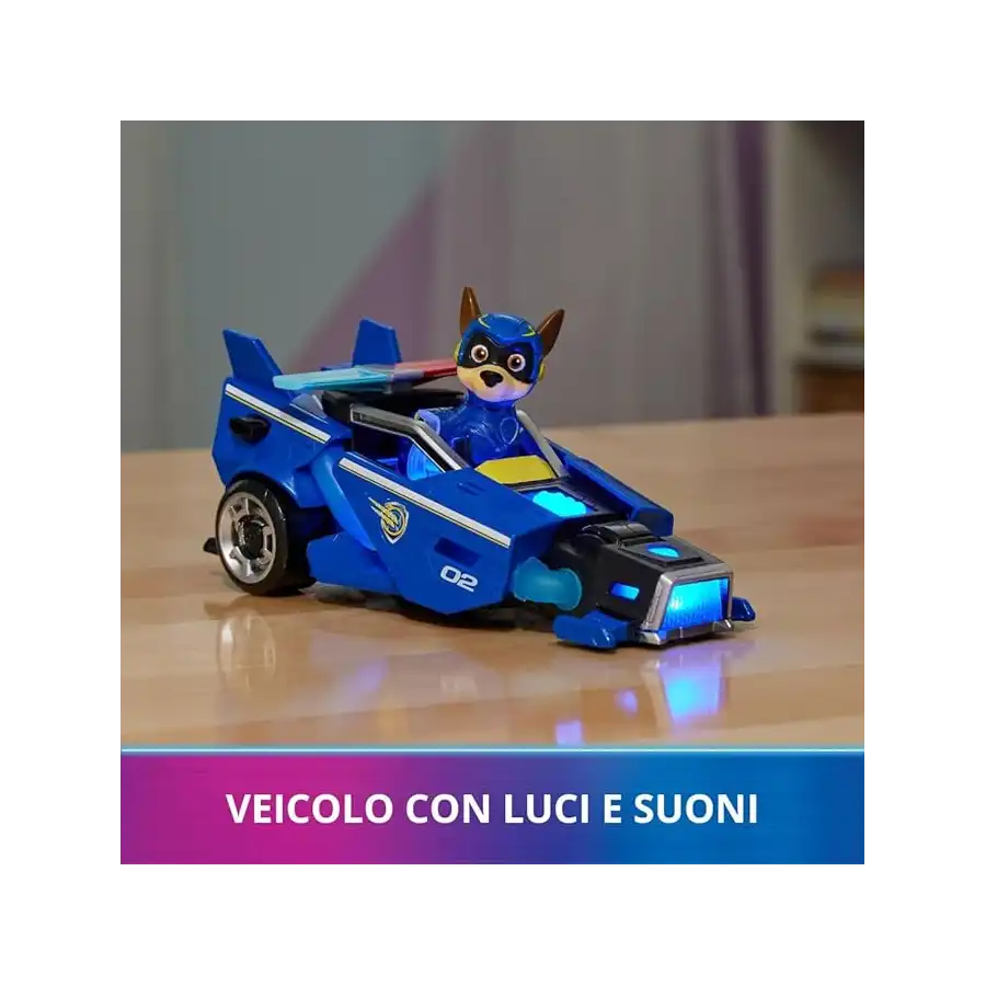 Spin Master 6067507 - Paw Patrol Veicoli Temat.Movie Chase