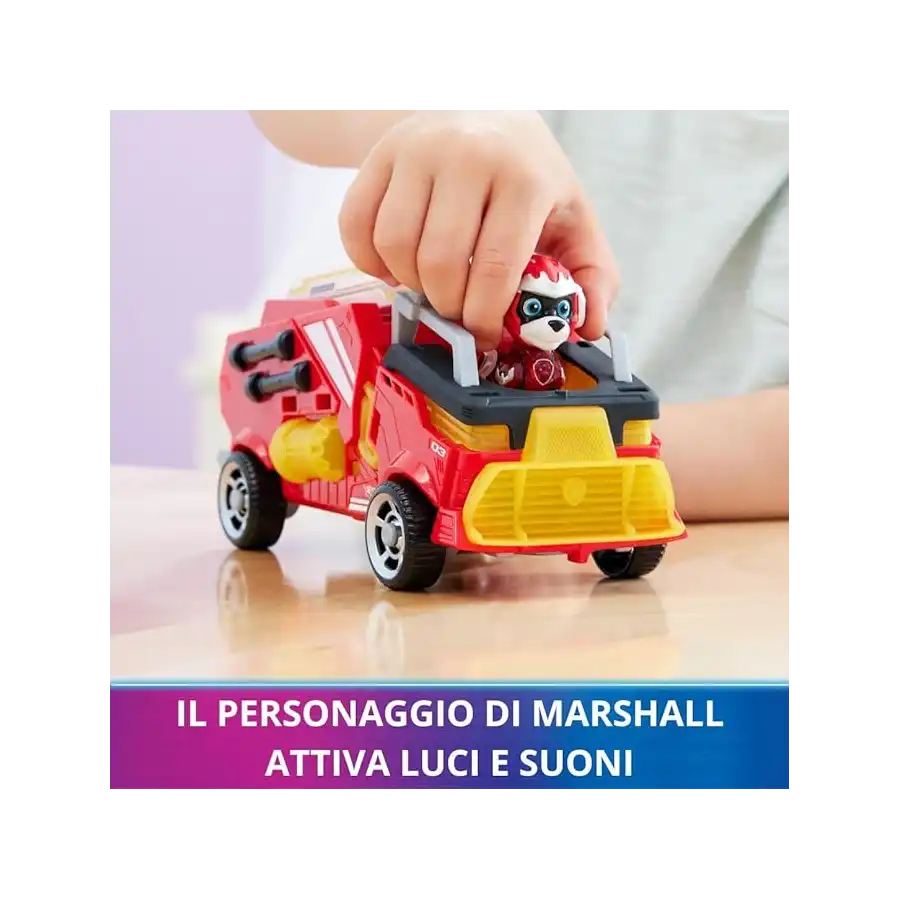 Spin Master 6067509 - Paw Patrol Veicoli Temat.Movie Marshall