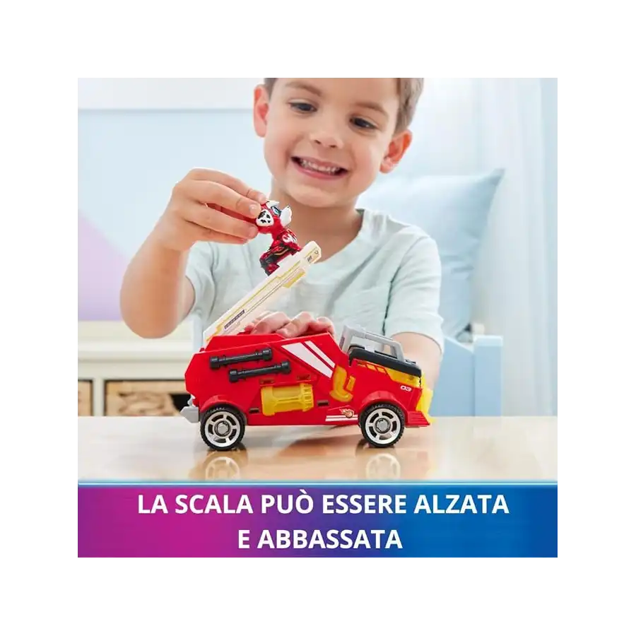 Spin Master 6067509 - Paw Patrol Veicoli Temat.Movie Marshall