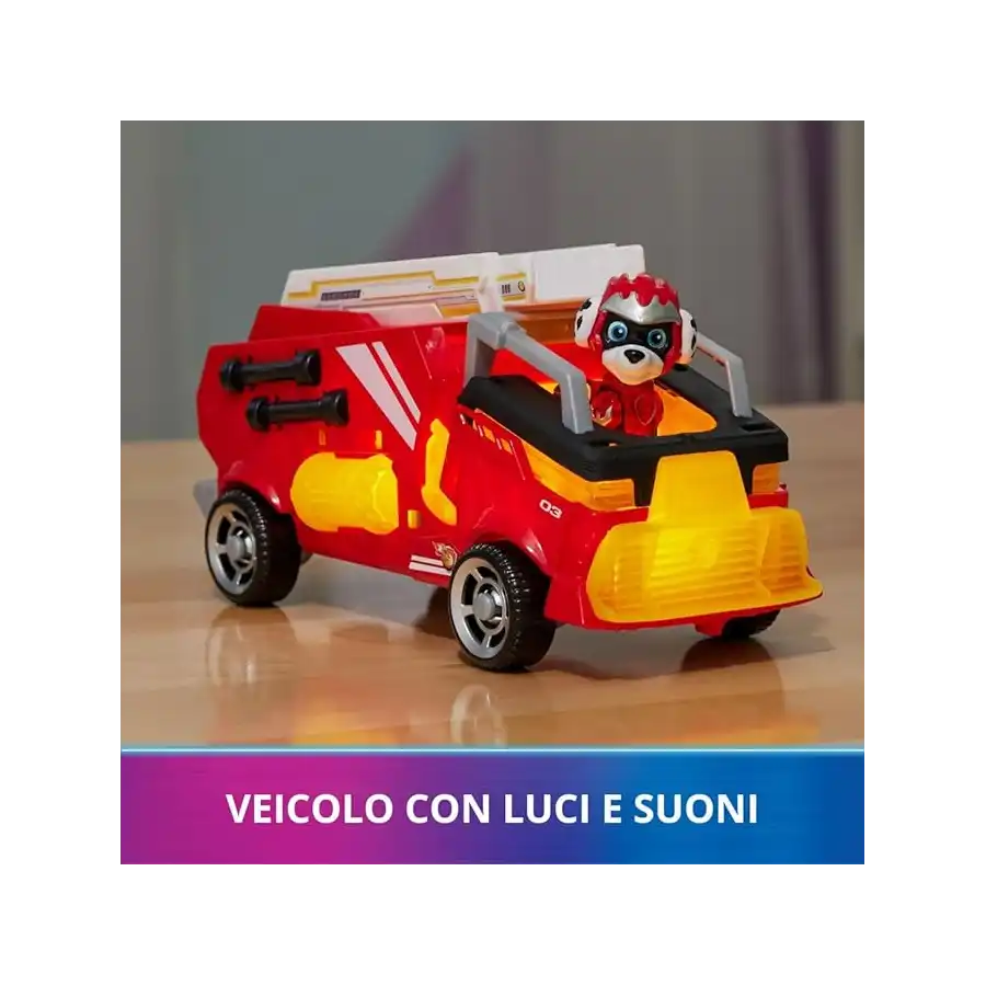 Spin Master 6067509 - Paw Patrol Veicoli Temat.Movie Marshall