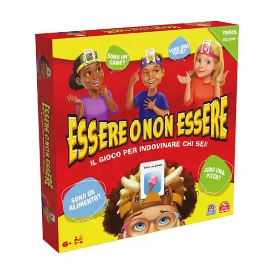 Spin Master 6067981 - Essere o Non essere Nuova Ediz. Gioco da Tavolo