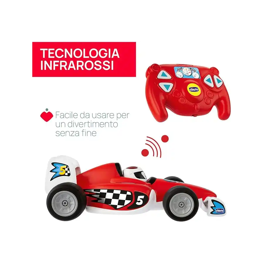 Chicco 11333 - Tom Macchina da Corsa RC