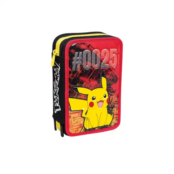 Pokèmon Astuccio 3 Zip Seven 2024-2025