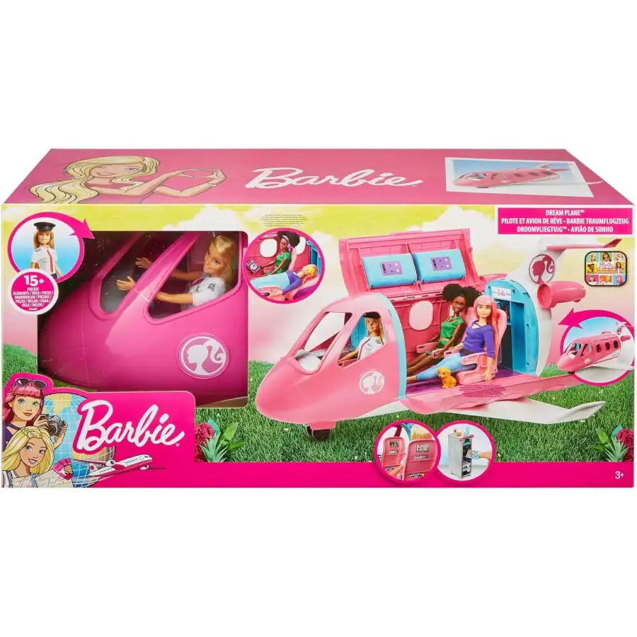 Aereo dei Sogni di Barbie con Barbie Pilota GJB33
