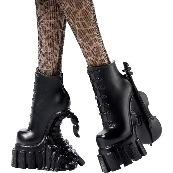 Monster High mercoledì, Bambola e Accessori, mercoledì Addams da Collezione in Uniforme Nevermore Academy, HXJ04