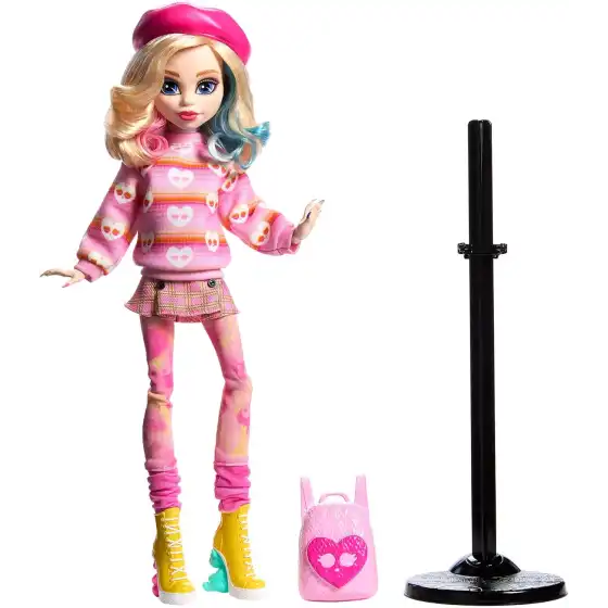 Monster High Mercoledì, Bambola Enid Sinclair da Collezione, HXJ05
