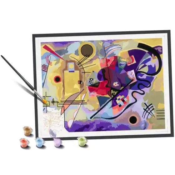 Ravensburger CreArt Collection - Giallo, Rosso, Blu di Kandinsky