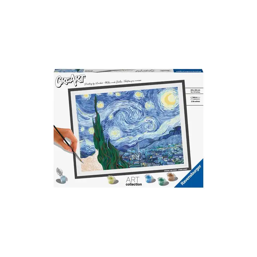 Ravensburger CreArt Collection - Notte Stellata di Van Gogh