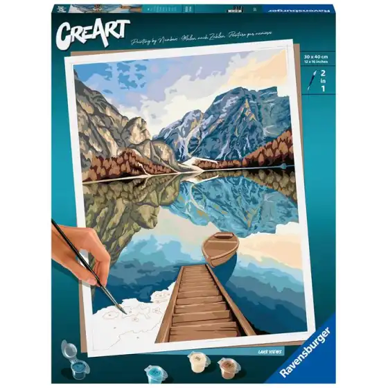 Ravensburger CreArt - Lago di Montagna