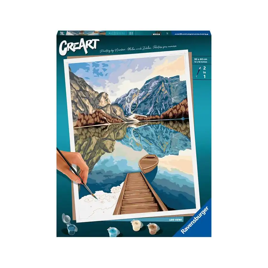 Ravensburger CreArt - Lago di Montagna