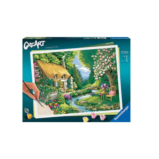 Ravensburger CreArt - Cottage sul Fiume