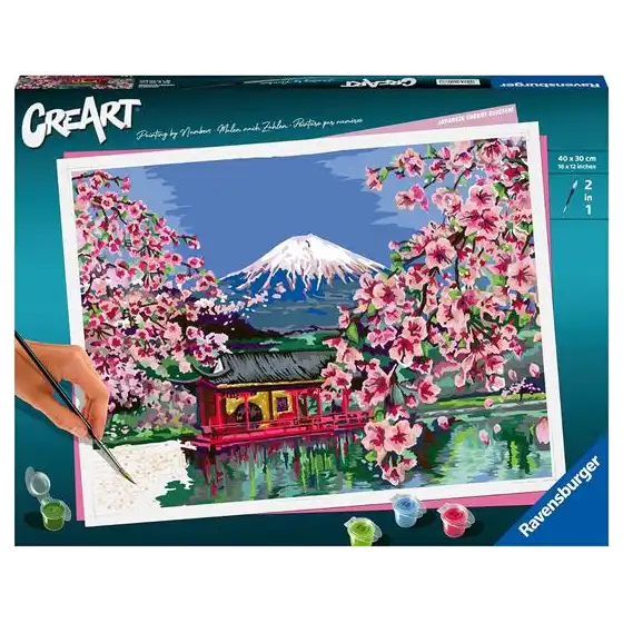 Ravensburger CreArt - Fiori di Ciliegio Giapponesi
