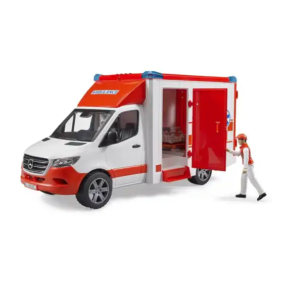 Bruder Ambulanza Sprint con Autista 02676