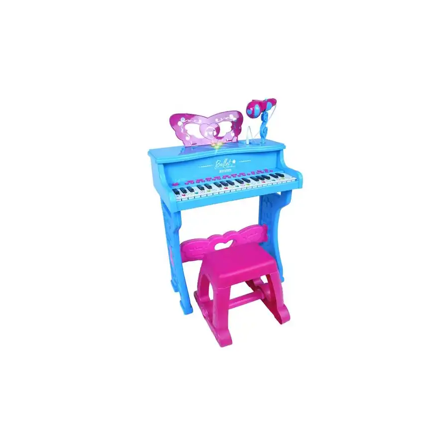 Bontempi  Piano Verticale Elettronico con Microfono e Sgabello - Ballet Academy