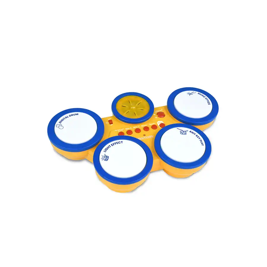 Bontempi Batteria Digitale con 4 Pads e Effetti di Luce - Hero Light