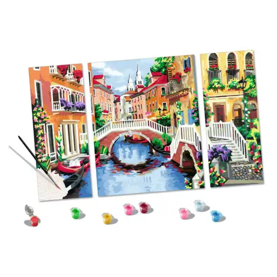 Ravensburger CreArt - Sogno Veneziano - Kit di Pittura a Numeri