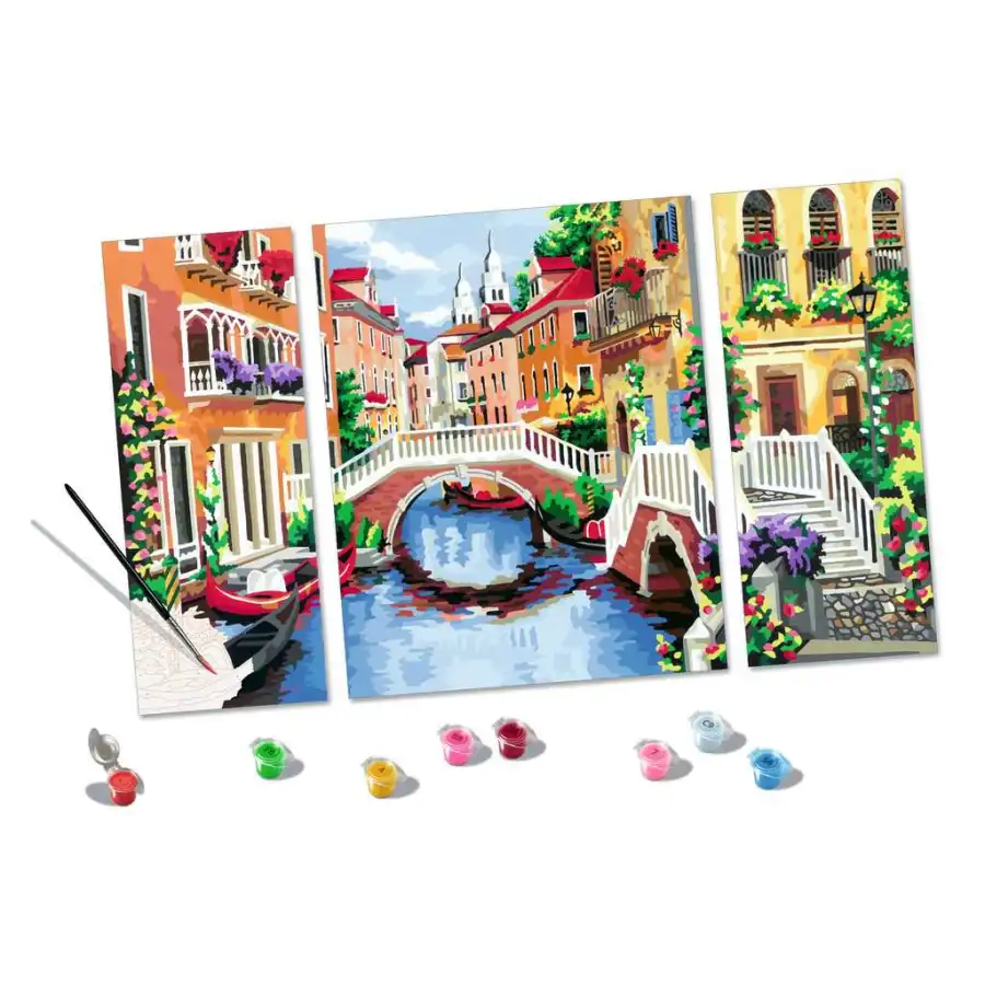 Ravensburger CreArt - Sogno Veneziano - Kit di Pittura a Numeri