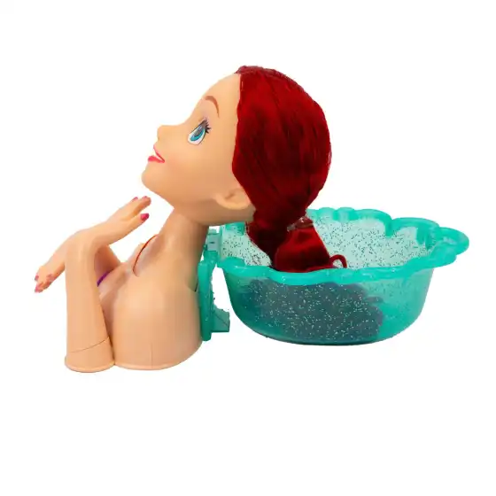 Disney Princess - Testa da pettinare Ariel Deluxe Styling Head