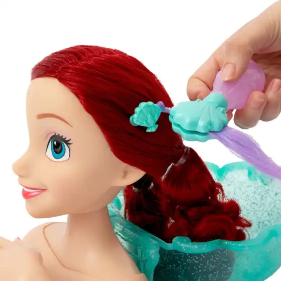 Disney Princess - Testa da pettinare Ariel Deluxe Styling Head