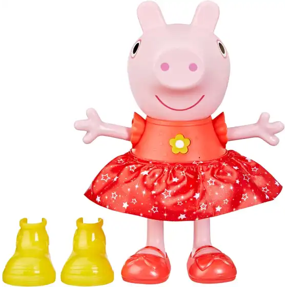 Peppa Pig,  bambola di Peppa festa tra le pozzanghere fangose