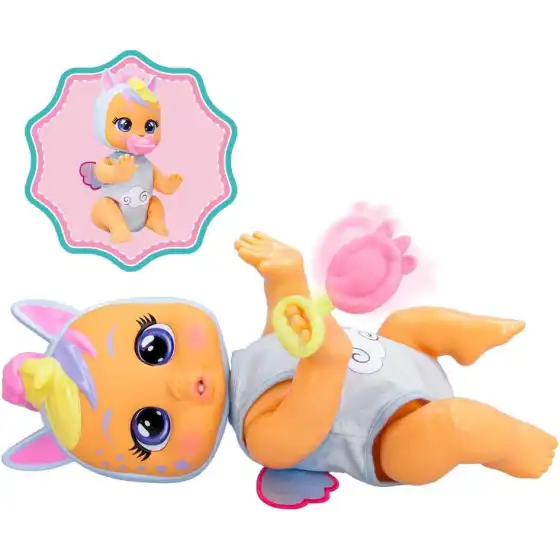 Cry Babies Crawling Jenna - Bambola Interattiva Jenna Gattona Davvero