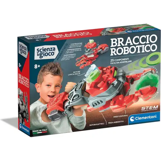 Braccio Robotico Motorizzato - Clementoni Scienza & Gioco 19360