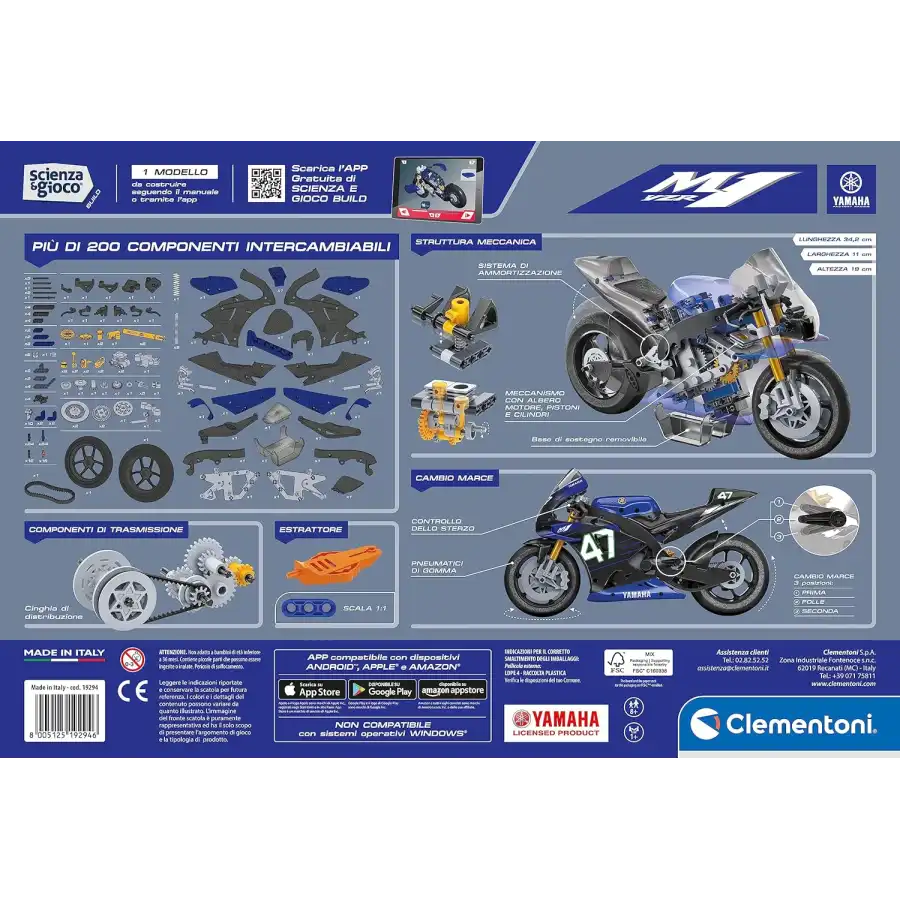 Yamaha M1 - Clementoni Scienza & Gioco Build 19294