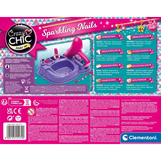 Sparkling Nails - Clementoni Crazy Chic 15179